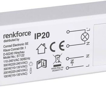 Product image of the product “Renkforce 1289332 Nahfeldschalter berührungslos IP20 black ”