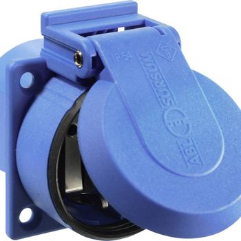Product image of the product “AS Schwabe 45085 Einbau-Steckdose IP54 blue ”