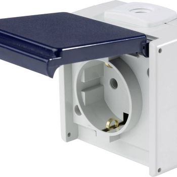 Product image of the product “AS Schwabe 62460 Aufputz-Steckdose IP54 ”
