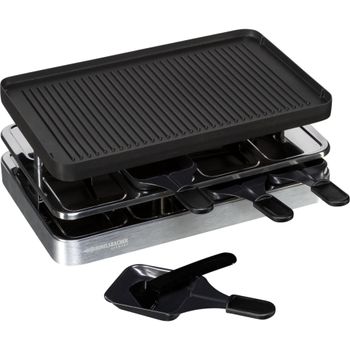 Product image of the product “Rommelsbacher RC 1400 raclette grill 8 person(s) 1200 W Stainless steel ”