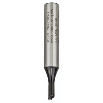 Product image of the product “Bosch Accessories 2608628377 Nutfräser Hartmetall Länge 51mm Produktabmessung, Ø 4mm Schaftdurchmesser 8mm ”