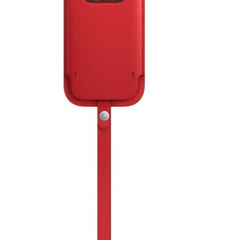 Artikelbild des Artikels “Apple Original iPhone 12 Pro Max Lederhülle mit MagSafe (PRODUCT)RED “