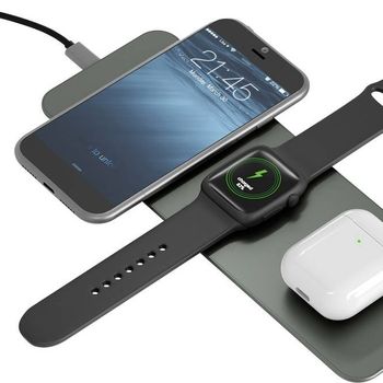 Artikelbild des Artikels “Terratec Induktions-Ladegerät 10W ChargeAIR All 285807 Ausgänge Magnetanschluss Grün “