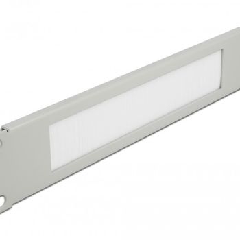 Product image of the product “DeLOCK 10″ Cable Management Brush Strip 1U grey ”