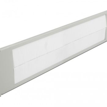 Product image of the product “DeLOCK 19″ Cable Management Brush Strip 2U grey ”