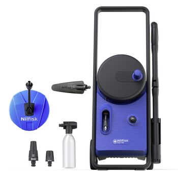 Product image of the product “Nilfisk Core 140-6 pressure washer Upright Electric 474 l/h - 6m hose - Black, Blue ”