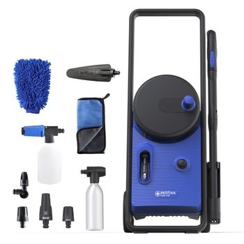 Product image of the product “Nilfisk CORE 140 pressure washer Upright Electric 474 l/h Black, Blue ”