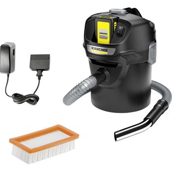 Image du produit “Karcher AD 2 1.348-301.0 Aschesauger 230W 14l incl. 1 batterie rechargeable ”