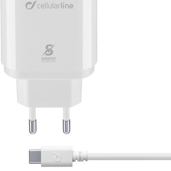 Artikelbild des Artikels “Cellularline USB-C SuperfastChargerKit 25W mitKabel f.Samsung “