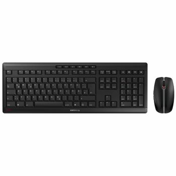 Product image of the product “CHERRY Stream Desktop keyboard Mouse included Office RF Wireless QWERTZ German Black ”