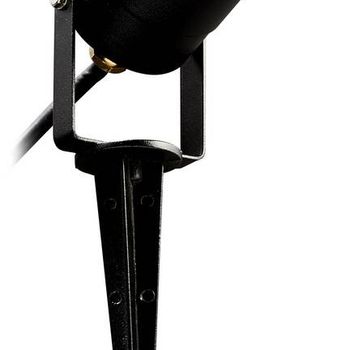 Product image of the product “Heitronic 500608 DALIAN LED-Gartenstrahler LED GU10 3.5W anthracite ”