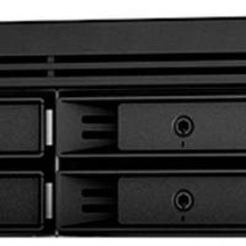 Product image of the product “Synology RackStation RS1221+ NAS/storage server Rack (2U) Ryzen Embedded V1500B 4 GB DDR4 0 TB DiskStation Manager Black ”