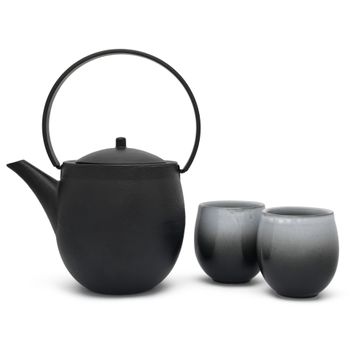 Bredemeijer Sendai Teapot set 1200 ml Black 