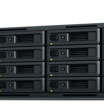 Immagine del prodotto “Synology RackStation RS4021XS+ server NAS e di archiviazione Server di archiviazione Armadio (3U) Collegamento ethernet LAN Nero D-1541 ”