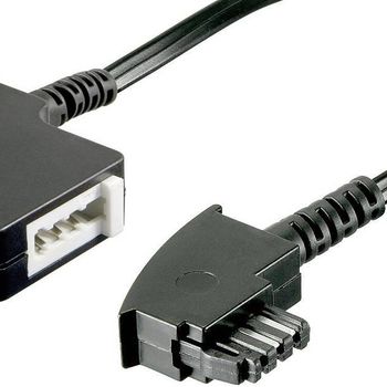 Product image of the product “BASETech BT-1602134 telephone cable 15 m Black ”