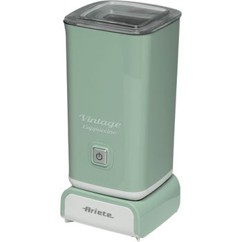 Product image of the product “Ariete 2878 Vintage Milk Frother- Hot and cold milk frother - Cappuccino, chocolate, freeze-dried infusions - 500 Watt - Green ”