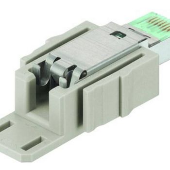 HARTING Stifteinsatz RJ45 Industrial 10G – Cat.6, 8-polig, IDC, 50V/1A, -40°C Bis 70°C
