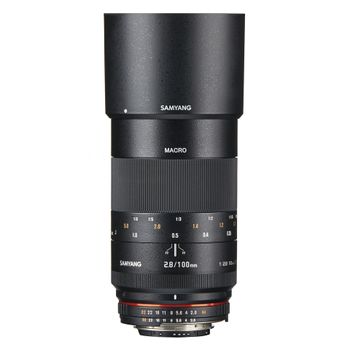 Image du produit “Samyang 100mm F2.8 ED UMC Macro SLR Objectif téléobjectif macro Noir ”