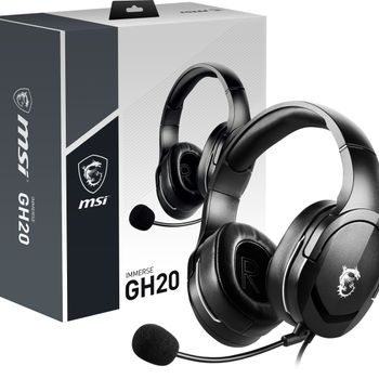 Immagine del prodotto “MSI Immerse GH20 Auricolare Cablato A Padiglione Gaming Nero ”