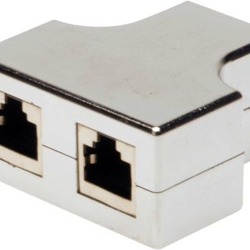 Product image of the product “Digitus CAT 5e, Class D, RJ45 Modular Coupler, shielded ”