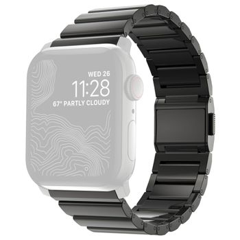 Artikelbild des Artikels “Nomad Strap Stainless Steel Graphite black V2 42/44/45/49mm “