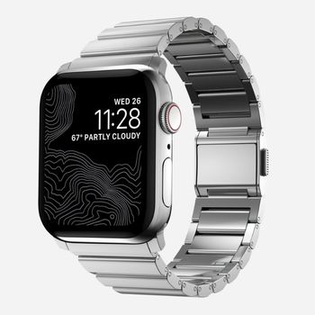 Artikelbild des Artikels “Nomad Strap Stainless Steel silver V2 42/44/45/49mm “