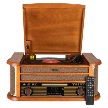 Product image of the product “Reflexion HIF2002DAB audio turntable Brown Semi Automatic ”