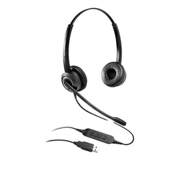 Product image of the product “Grandstream Networks GUV3000 headphones/headset Wired Head-band Office/Call center Black ”