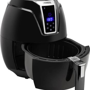 Artikelbild des Artikels “Princess 01.182021.01.001 Heißluft-Fritteuse 3.2l 1400W mit Display, Antihaftbeschichtung, Timerfunktion Schwarz “