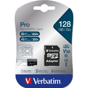 Artikelbild des Artikels “Verbatim microSDXC Pro     128GB Class 10 UHS-I incl Adapter “