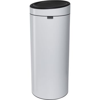 Product image of the product “Brabantia Touch Bin, 30L Round Plastic, Stainless steel White ”
