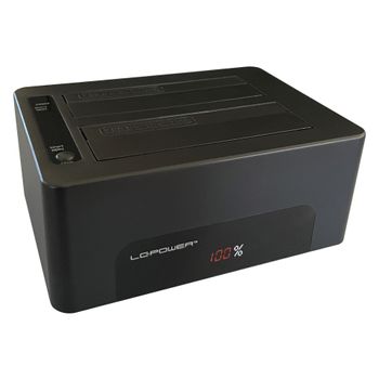 Product image of the product “LC-Power LC-DOCK-U3-V storage drive docking station USB 3.2 Gen 1 (3.1 Gen 1) Type-B Black ”
