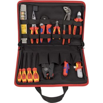 Product image of the product “Knipex 00 21 11 tool storage case Black, Red Polyester ”