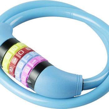 Product image of the product “Burg Wächter 210 C 65 BOYS Kabelschloss Blue Zahlenschloss ”