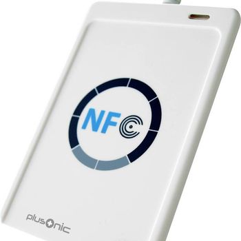Image du produit “ALLNET PLCR-NFC lecteur de cartes à puce USB 1.1 Blanc ”