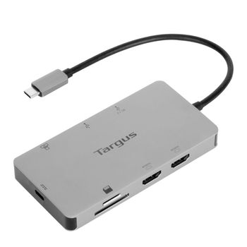 Image du produit “Targus DOCK423EU station d'accueil Avec fil USB 3.2 Gen 1 (3.1 Gen 1) Type-C Argent ”