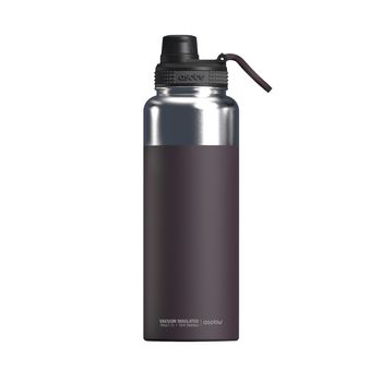 Product image of the product “Asobu - Mighty Alpine Flask - isolierte stainless steel Outdoorflasche 1 Liter red ”