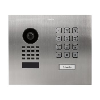 Product image of the product “DoorBird D1101KH video intercom system Black, Stainless steel ”