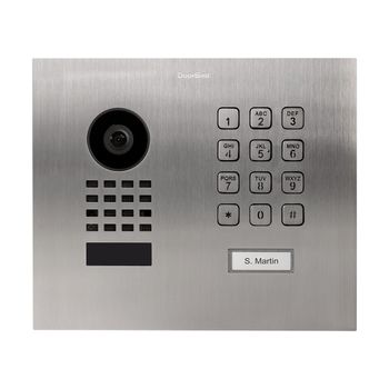 Product image of the product “DoorBird D1101KH IP Video doorbell panel concealed installation stainless steel V4A M ”