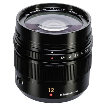 Image du produit “Panasonic H-X012E lentille et filtre d'appareil photo SLR Objectif ultra large Noir ”