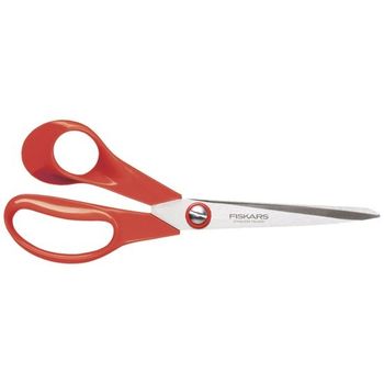 Image du produit “Fiskars 1000814 ciseaux à bouts ronds Universel Découpe droite Rouge, Acier inoxydable ”