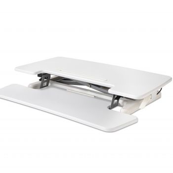 Image du produit “BakkerElkhuizen Adjustable Sit-Stand Desk Riser 2 Bureau Blanc ”