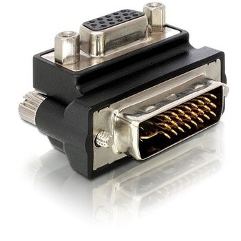 Product image of the product “DeLOCK VGA Adapter DVI-I 15-pin FM VGA Black ”