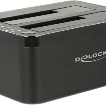 Artikelbild des Artikels “Delock 62661 SATA 6 Gb/s, DC-Buchse 3.5mm Festplatten-Dockingstation “