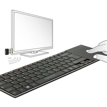 Image du produit “DeLOCK 12454 clavier pour tablette Micro-USB Noir ”