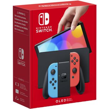 Immagine del prodotto “Nintendo Switch (modello Oled) Rosso neon/Blu neon, schermo 7 pollici ”