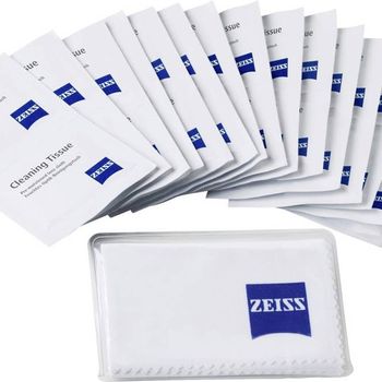 Immagine del prodotto “Zeiss Mikrofasertuch 18 x 18cm + 20 Reinigungstücher 2096-687 telecamera Reinigungsset ”