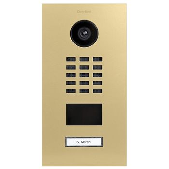 Product image of the product “DoorBird D2101V IP Video doorbell panel V4A Edelstahl, RAL 1001 ”