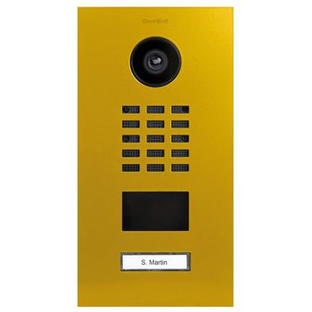 Product image of the product “DoorBird D2101V IP Video doorbell panel V4A Edelstahl, RAL 1003 ”