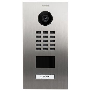 Product image of the product “DoorBird D2101V IP Video doorbell panel stainless steel V4A ”